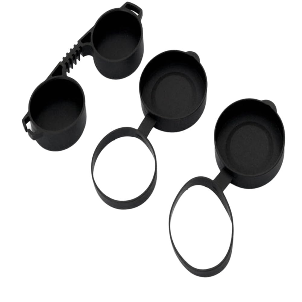 Yaregelun Binoculars Protective Rubber Objective Lens Caps Binocular Eyepiece Lens Cover Telescope Cover Lens Protection B