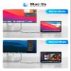 CSCPEXCZ USB to HDMI Adapter Compatible Converter 1080P USB Male to HDMI Female External Graphics Video Card Adapter Cable view 3