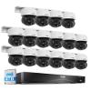 ZOSI C290 4K 16CH POE Security Camera System for 24/7 Recording, 16 x 8MP Wired PoE IP Cameras Outdoor, 360 View, AI Human/Vehicle/Face Detection, Two-Way Talk, Siren Alarm, Auto Tracking, 4TB HDD view 1