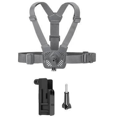 YLGBMFD for Sports Gimbal Mounts Chest Strap with Frame Clip for DJI for Osmo Pocket 3 Camera