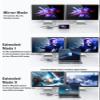 2 Port USB C Hub to Dual HDMI 4K 60HZ Dual Screen Expansion Type C Docking Station for Laptop Mobile Phone PC view 4