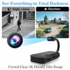 BEEDMXU 4K HD 4G LTE Cellular Hidden Surveillance Camera (No WiFi Required, Built-in SIM Card), Mobile Remote Car, Pet, and Baby Mini Monitor (Features Night Vision, Motion Detection, Cloud Storage) view 4