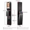 3D Face Recognition Smart Door Lock with Touchscreen Display, WiFi App Control, Fingerprint Unlock, Keypad Passcode, RFID IC Card, Mechanical Key & Video Intercom  Keyless Entry Digital Lock view 3