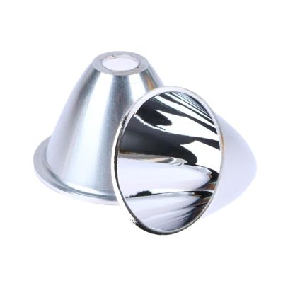 1PC Aluminum LED Flashlight Reflector Condenser Cup Reflect Cap Dia 41mm- 60mm For 10W 5W 3W DIY T C8 COB Cups(A3)