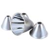 1PC Aluminum LED Flashlight Reflector Condenser Cup Reflect Cap Dia 41mm- 60mm For 10W 5W 3W DIY T C8 COB Cups(A3) view 3