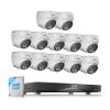 ZOSI C220 4K 8MP 16CH POE NVR Security Camera System (32CH Expandable), 12 x 8MP PoE IP Cameras Outdoor Indoor, 24/7 Recording, AI Human/Vehicle/Face Detection, Two-Way Talk, Night Vision, 4TB HDD view 1