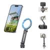 ULANZI Ungraded Magnetic Phone Tripod Mount for MagSafe, Aluminum Camera view 1