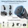 ULANZI Ungraded Magnetic Phone Tripod Mount for MagSafe, Aluminum Camera view 3