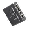 1 to 4 Port Gigabit Ethernet Splitter, High Speed 1000Mbps RJ45 Network Hub, Aluminum Alloy USB Powered Splitter for Cat5 5e 6 7 8 Cables, Compatible with Routers, TVs, Computers view 3