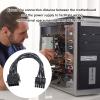 10Pin Female to 10pin Male Adapter Power Cable Adapter for PC Server Computer Motherboard Accessories Server Extension view 2