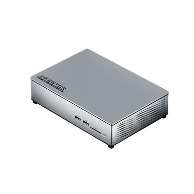 4-Bay All-Flash NAS Server with Intel i5-12450H | 32TB M.2 NVMe SSD NAS | 4X 10GbE Network Storage | 64GB Expandable Memory | Personal Cloud/Home NAS | HDMI/Mini-DP 4K@60Hz Output (Diskless)