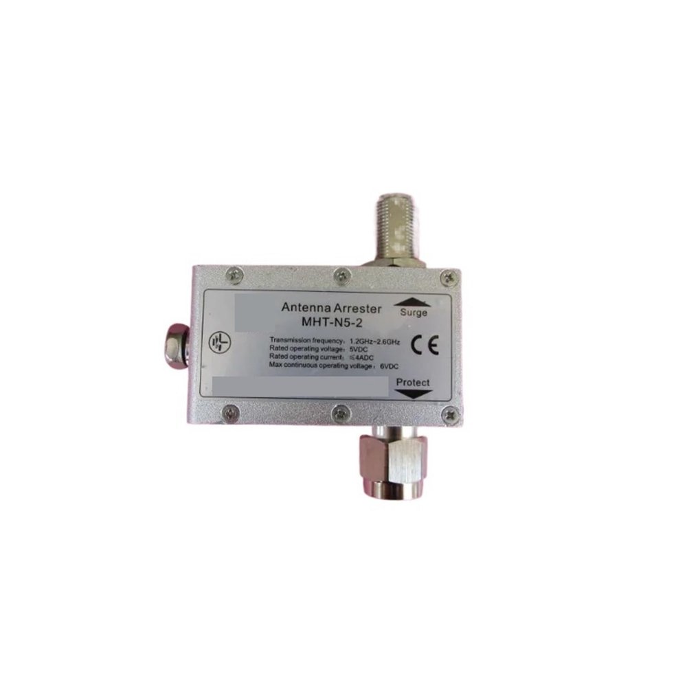 1.2-2 6GHz 5V N-Male to N-Female, Microwave Blocker, Surge Protector