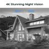 ZOSI C220 4K 8MP 16CH POE NVR Security Camera System (32CH Expandable), 8 x 8MP PoE IP Cameras Outdoor Indoor, 24/7 Recording, AI Human/Vehicle/Face Detection, Two-Way Talk, Night Vision, 4TB HDD view 3