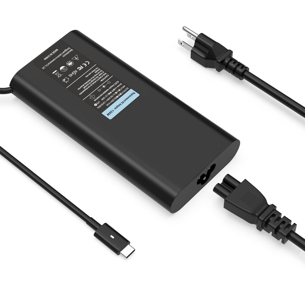 100W USB C Charger Compatible with Dell Latitude Series 3000 3440 3540 3330 3340 3310 3320 3380 3400 3410 3420 3540 3550 3390 2-in1 3379 2-in1 3120 3520 3500 3510 3301 3300 Laptop