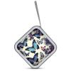 FekiLoot Beautiful Butterfly DVD Case,Portable Zipper DVD Storage Case CD Collection Bag EVA Protective Blu-ray Wallet Portable Disc Storage Wallet Bag for Car, Home, Office view 3