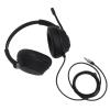 Hulex Supplies X6D 3.5MM Binaural Telephone Headset with Microphone, Call Center Headphone for Customer Service, Noise Cancelling Office Headset with 3.5mm Plug, Comfortable Lightweight view 2