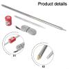 14M-30MHz 300W-600W HF Antenna Set, 5M/16.4FT Antenna, Stainless Steel 1/4 Wavelength For USDX QRP Radio(1 set) view 3