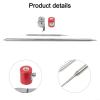 14M-30MHz 300W-600W HF Antenna Set, 5M/16.4FT Antenna, Stainless Steel 1/4 Wavelength For USDX QRP Radio(1 set) view 4