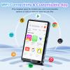 Conrain 80GB mp3 Player with Bluetooth and WiFi, 4.02" Touchscreen Android MP3 Player with 13MP Rear Camera, MP4 Music Player for Kids with Spotify, Deezer, Amazon Music, Audible view 2