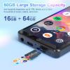 Conrain 80GB mp3 Player with Bluetooth and WiFi, 4.02" Touchscreen Android MP3 Player with 13MP Rear Camera, MP4 Music Player for Kids with Spotify, Deezer, Amazon Music, Audible view 4