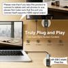 2026Upgrade Wireless HDMI Transmitter and Receiver, Plug&Play 2.4G/5G Wireless HDMI Extender Kit, 492ft/150m, 4K Decode 1080P@60Hz, Work for Video/Audio to Monitor from Laptop/PC/Projector view 2
