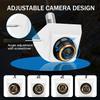 AHD 1080P Backup Camera - 170 Adjustable Fisheye Lens, Front/Side/Rear View Camera for Car, SUV, RV, Trailer, Camper, Van, Pickup Truck (White) view 2