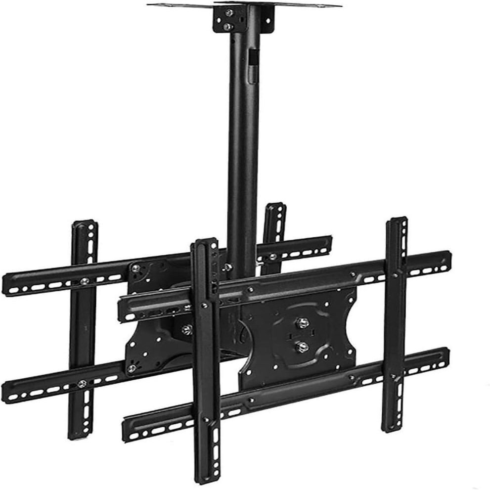 Adjustable Ceiling TV Mount, Dual Sided Electric Lift for Flat Sn TVs, Space-Saving Solution for Home and Office