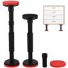 Two Adjustable Furniture Feet, Bed Frame Support Legs, Easy to Assemble, Durable, Sturdy and Reliable, Suitable for Multiple uses. view 1