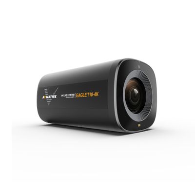 AVMATRIX Eagle T10-4K 4K Live Streaming Camera, 10X Optical Zoom ToF Autofocus, 75.4 Wide, USB3.0 & HDMI Out, 1080P60/2160P30, Portrait/Landscape for OBS Zoom Teams YouTube Twitch Facebook