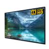 92-Inch Anti Light Projector Screen, 16:9 4K/8K Ultra HD, 3D Projection Fixed Frame Screen for Indoor Outdoor Home Theaters, Offices view 1