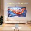 92-Inch Anti Light Projector Screen, 16:9 4K/8K Ultra HD, 3D Projection Fixed Frame Screen for Indoor Outdoor Home Theaters, Offices view 2