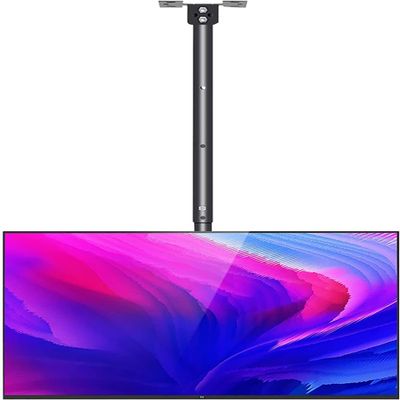 Ceiling TV Mount Bracket for 40 70 Inch TVs Full Motion 360 Rotation Tilt Functionality Space Saving Design Easy Installation on Ceilings or Walls Alternative for Living