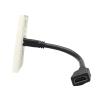 1 Set of HDMI2.0 Wall Panel with 20CM Extension Cable HDMI Pass-Through Socket Panel view 4
