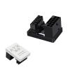 12vhpwr Power Adapter 180Degree RTX 40/50 Series ATX3.0 Grahpic Card 5. 600w 12+4 16Pin Male to Female Turn Connector(Silver Type A) view 1
