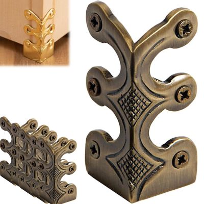 Baseboard Corner Protectors, Baseboard Corner Protectors Brass, Dust Corners for Stairs, Vintage Solid Brass Skirting Board Protectors, Solid Skirting Board Corner Protector (#1,10pcs)