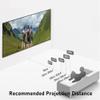 72-Inch Projector Screen, Fixed Frame and Wall-Mounted, 3D Projection, 4K/8K Ultra HD, for Indoor Outdoor Home Theaters Offices view 4