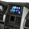 10 inch Double Din Car Stereo for Dodge Grand Caravan 2011 2012 2013 2014 Head Unit, 2+32G Touchscreen Upgrade Radio for Grand Caravan with Wireless Carplay Android Auto Backup Camera FM/RDS DSP view 4