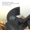 Collector Bracket with Compass, GPS RTK Universal Bracket Mount, Portable Adjustable Range Pole Cradle Holder for iHand30, Durable Anodized Aluminum Alloy with Metal Screws view 3