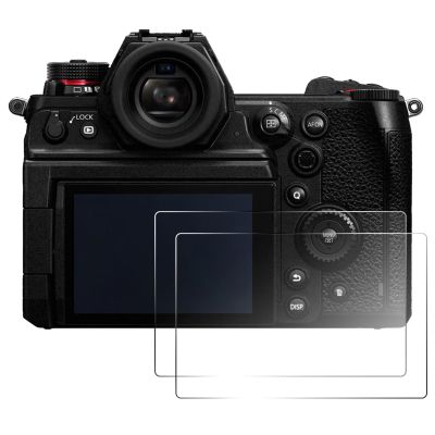2PCS Screen Protector Compatible with Panasonic Lumix S1 S1R Sigma fp fp L DC-GH5 DC-GH5S DC-S1H S1H Camera, 0.25mm 9H Hardness Tempered Glass Screen Film, Gift for Camera Enthusiasts, Anti-Scratch