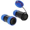 ZBLZGP TY32 Quick-Connect 11 Pin Circular Connector, High-Current 18AWG IP67 Waterproof Aviation Plug, Screw-Crimp for Extreme Environments, Industrial Machinery, Power Distribution view 3