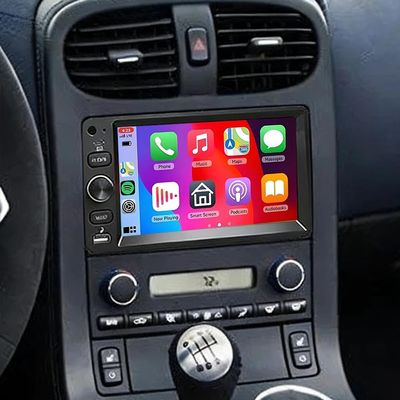 10"Double Din Car Radio for Chevrolet Corvette 2005-2013 with Wireless Carplay Android Auto Touch Screen Upgrade for Chevy Corvette Bluetooth Stereo GPS Navigation Head Unit WiFi Mirror Link SWC 2+32G