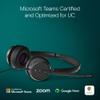 EPOS Impact 400  On-Ear Wired Headset with Hybrid ANC and USB-C/USB-A  Teams Certified for Clear, Professional Calls view 4