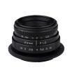 25mm F1.8 Mini CCTV C Mount Wide Angle Optical Lens,Compatible for Canon Eosm Nikon N1 Sony NEX Fuji Olympus Panasonic Mirrorless Camera(for Olympus) view 1