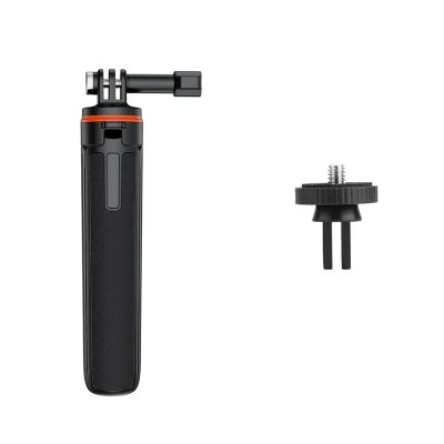 Compatible for Insta360 X5/Compatible for GoPro 13/Compatible for Action 5 Pro - Foldable Extension Selfie Stick, 20In Pole with Tripod, Travel Vlog Video Live Camera Holder