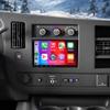 10 inch Android 14 Car Radio for GMC Savana RDS 2008-2024 with Wireless Carplay Android, 2+32G Touch Screen Double Din Stereo for GMC Savana Head Unit Bluetooth WiFi GPS Navigation Mirror Link SWC view 1