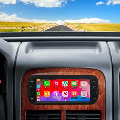 6.86" Car Stereo Radio for Jeep Grand Cherokee WJ 1999-2004, 2+32G Touch Screen Double Din Radio for Grand Cherokee Head Unit GPS Navi Android 14 Bluetooth Stereo Backup Camera Mirror Link 2+32G