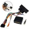 16 Pin Radio Wiring Harness with CAN Bus Decoder for Ford C-Max for Fiesta Focus Fusion for Mondeo S-Max Transit Kuga Black view 4