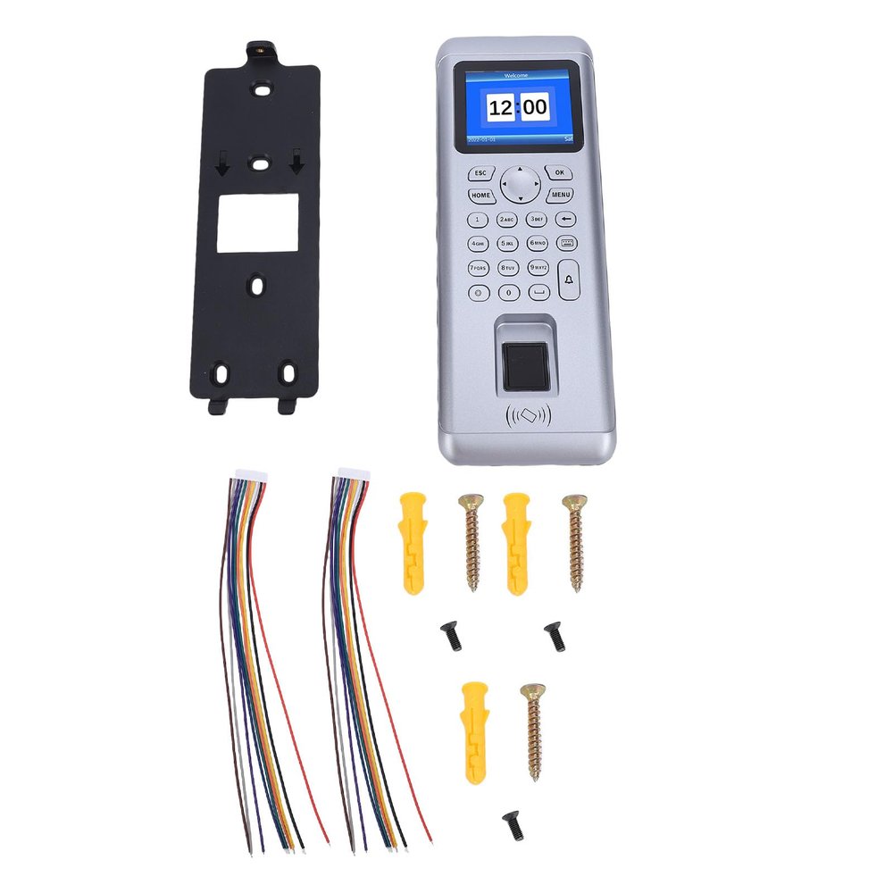 MOTOULAX Access Control Attendance Machine U Disk Download Report Fingerprint Password Recognition Access Control Keypad