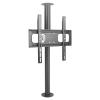 Adjustable 360 Rotating TV Wall Mount - Fits 32-55" LCD TVs, Versatile Floor Stand & Partition Rack, Space-Saving Rotating Cabinet Base (Color: A, Size: 86-114cm) view 1