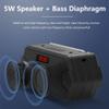 kuaidh Portable Speaker -Compatible Column Bass Mini Subwoofer Support TF Card view 3